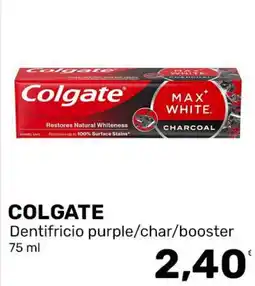 Iper Tosano COLGATE Dentifricio purple/char/booster offerta