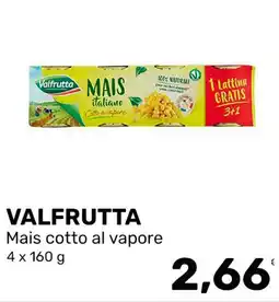Iper Tosano VALFRUTTA Mais cotto al vapore offerta