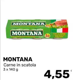 Iper Tosano MONTANA Carne in scatola offerta