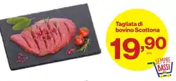 In'S Mercato Tagliata di bovino Scottona offerta