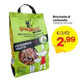 In'S Mercato Bricchette di carbonella offerta