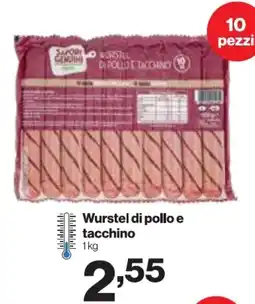 In'S Mercato Wurstel di pollo e tacchino offerta