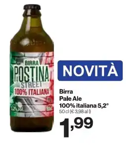 In'S Mercato Birra Pale Ale 100 italiana 5.2° offerta