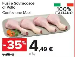 Carrefour Market Fusi e Sovracosce di Pollo offerta