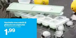 In'S Mercato Vaschetta crea cubetti di ghiaccio con coperchio offerta