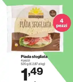 In'S Mercato Piada sfogliata offerta
