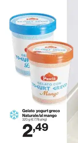 In'S Mercato Gelato yogurt greco Naturale/al mango offerta
