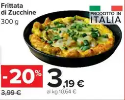 Carrefour Market Frittata di Zucchine offerta