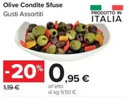 Carrefour Market Olive Condite Sfuse offerta