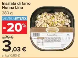 Carrefour Market Insalata di farro Nonna Lina offerta
