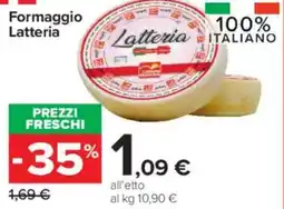 Carrefour Market Formaggio Latteria offerta