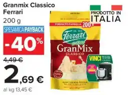 Carrefour Market Granmix Classico Ferrari offerta