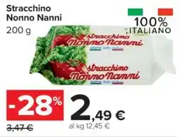 Carrefour Market Stracchino Nonno Nanni offerta
