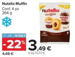 Carrefour Market Nutella Muffin offerta