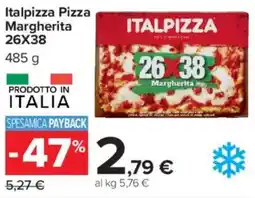 Carrefour Market Italpizza Pizza Margherita 26X38 offerta