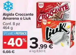 Carrefour Market Algida Croccante Amarena o Liuk offerta