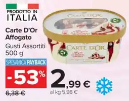 Carrefour Market Carte D'Or Affogato offerta