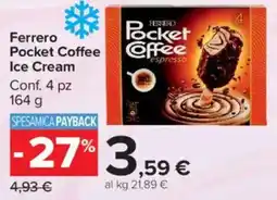 Carrefour Market Ferrero Pocket Coffee Ice Cream offerta
