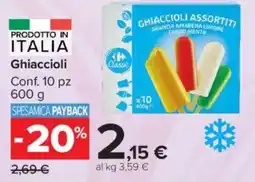 Carrefour Market Ghiaccioli offerta
