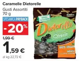 Carrefour Market Caramelle Dietorelle offerta