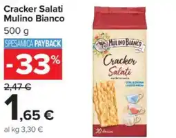 Carrefour Market Cracker Salati Mulino Bianco offerta