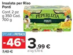 Carrefour Market Insalata per Riso Ponti offerta
