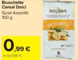 Carrefour Market Bruschette Cereal Dolci offerta