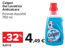 Carrefour Market Calgon Gel Lavatrice Anticalcare offerta