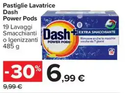 Carrefour Market Pastiglie Lavatrice Dash Power Pods offerta