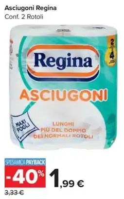 Carrefour Market Asciugoni Regina offerta