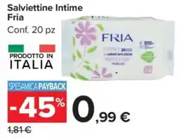 Carrefour Market Salviettine Intime Fria offerta