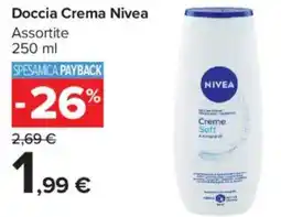 Carrefour Market Doccia Crema Nivea offerta