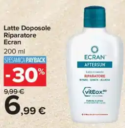 Carrefour Market Latte Doposole Riparatore Ecran offerta