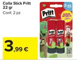 Carrefour Market Colla Stick Pritt offerta