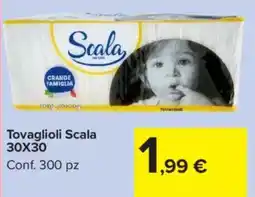 Carrefour Market Tovaglioli Scala 30x30 offerta