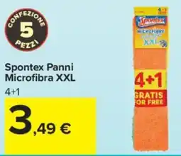 Carrefour Market Spontex Panni Microfibra XXL offerta
