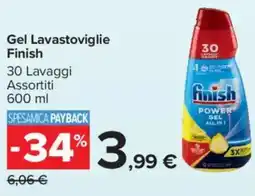Carrefour Market Gel Lavastoviglie Finish offerta