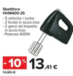 Carrefour Market Sbattitore HHM400-25 offerta