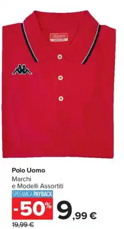 Carrefour Market Kappa Polo Uomo offerta