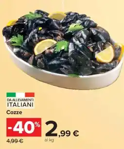 Carrefour Market Cozze offerta