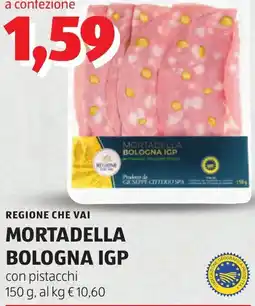 ALDI Regione che vai mortadella bologna IGP offerta