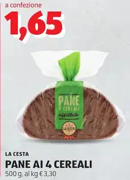 ALDI La cesta pane ai 4 cereali offerta