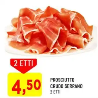Prosciutto crudo serrano
