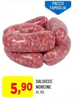 DPiù Salsicce norcine offerta