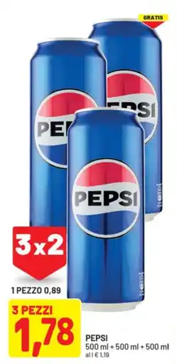 DPiù Pepsi offerta