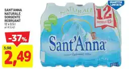 DPiù Sant'anna naturale sorgente rebruant offerta
