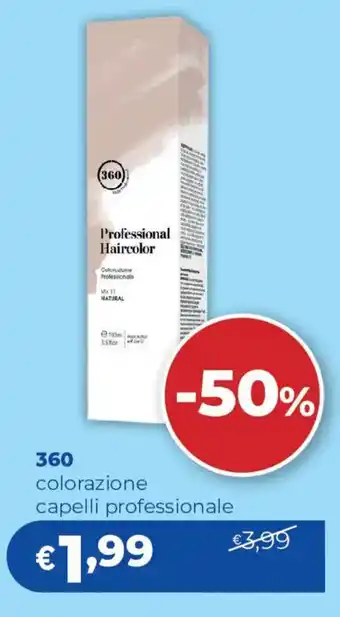 360 colorazione capelli professionale