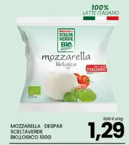Eurospar MOZZARELLA DESPAR SCELTAVERDE offerta