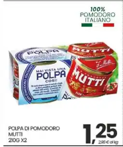 Eurospar POLPA DI POMODORO MUTTI offerta