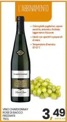 Eurospar VINO CHARDONNAY ROSE DI BACCO FRIZZANTE offerta